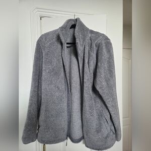 The North Face Osito Fleece Jacket Grey Full Zip Women's XXL